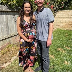 Unbranded S maxi dress (bump friendly!)